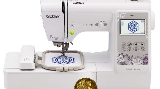Brother Embroidery Hat Sewing Machine, SE600