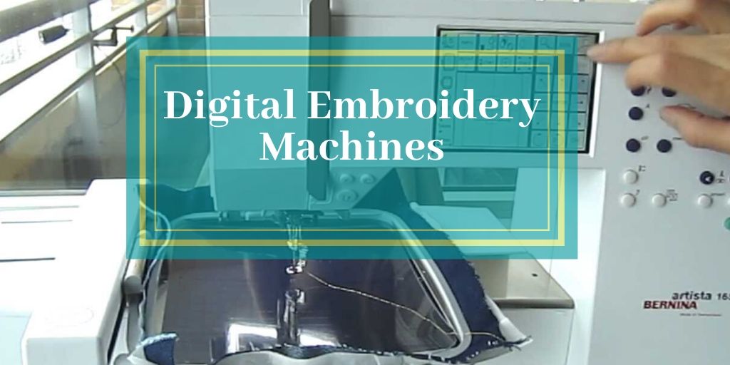 digital embroidery sewing machine